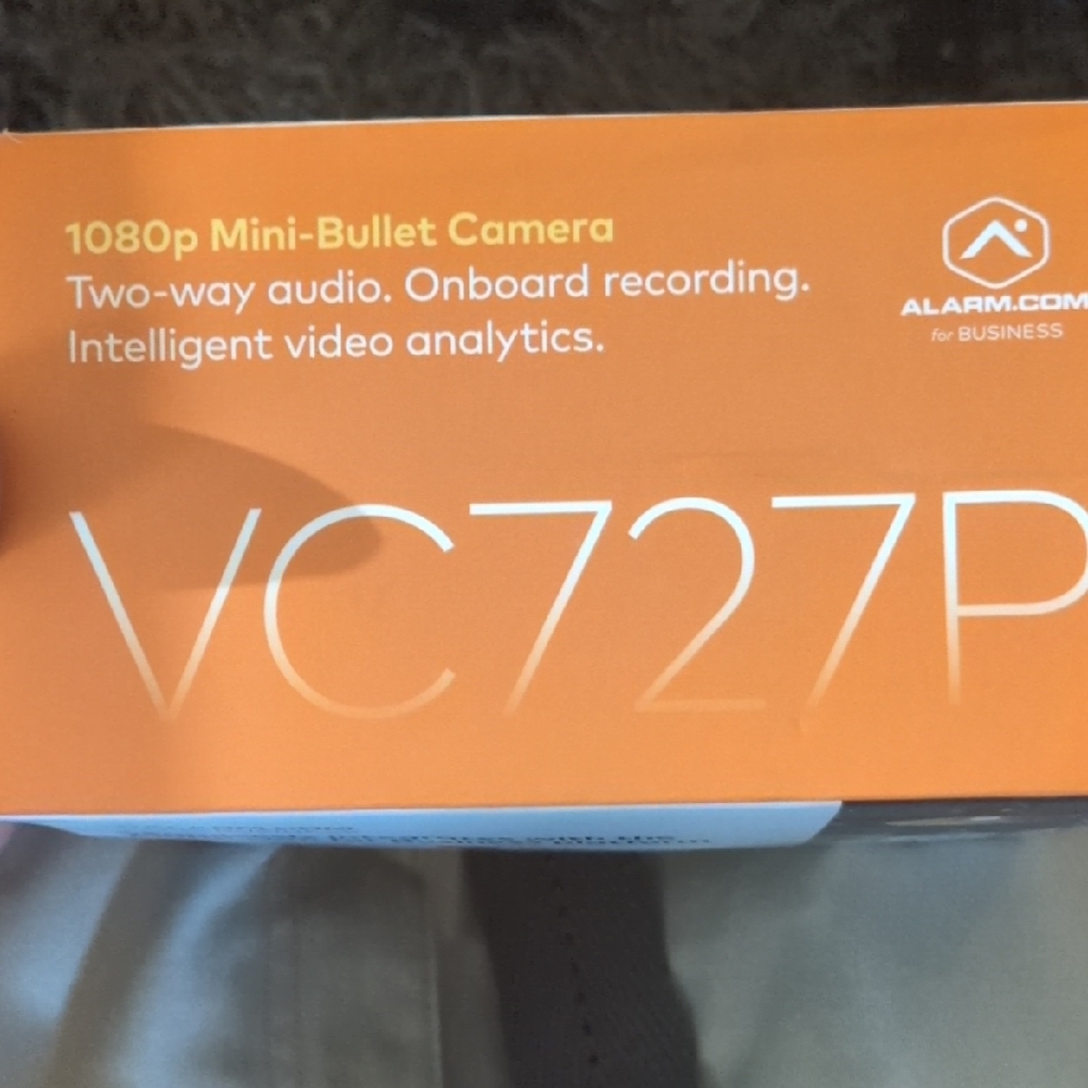 8 Piece Set Of VC727P Mini-Bullet Cameras- Orange